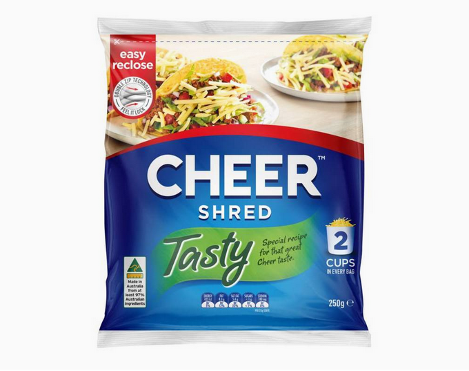 Cheer Shred Tasty Cheese 250g