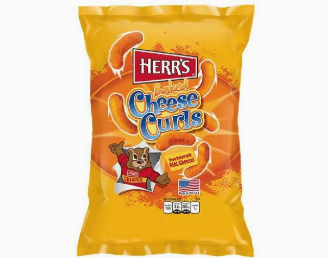 Herr's Baked Cheese Curls 184G
