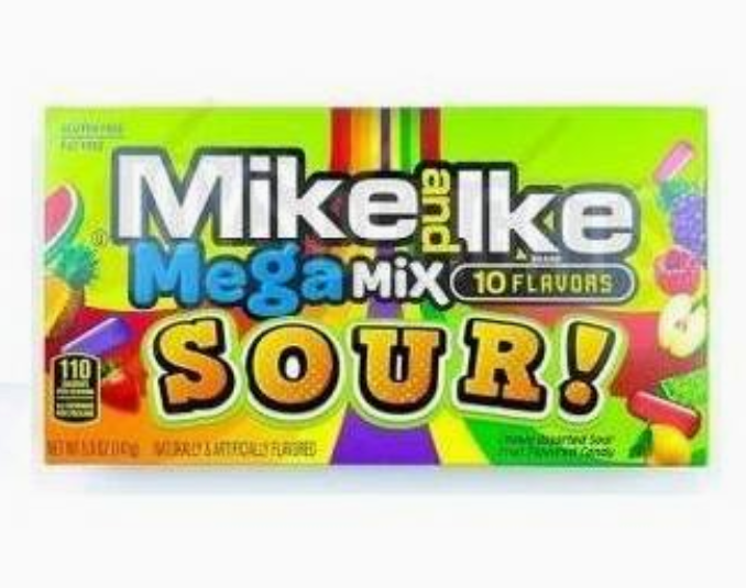 Mike & Ike Sour Megamix 100g