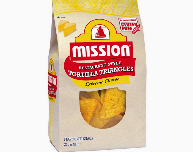 Mission Corn Chip Extreme Cheese
