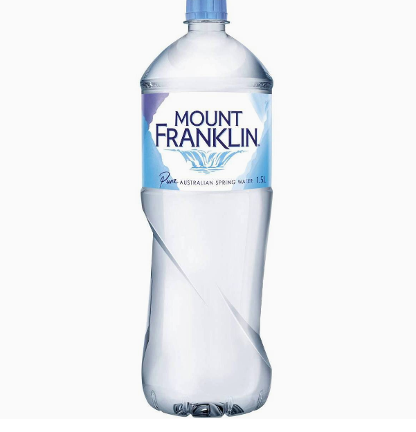 Mount Franklin Spring Water Bottle (1.5L)