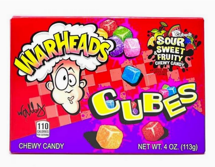 Warheads Cubed 113g